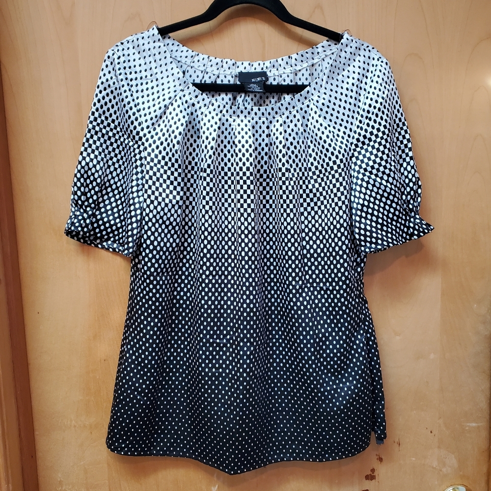 🟦 Mix It Polka Dot / Checked top
